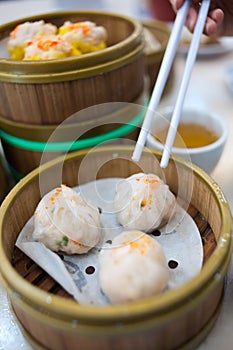 Steam dim sums