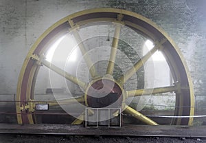 Steam Engine Funicular Wheel photo