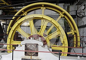 Steam Engine Funicular Wheels photo