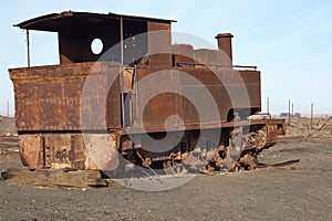 Steam Engine at the Humberstone Saltpeter Works