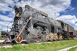 Steam engine locomotive cl L originally O, produced in 4199 units by Kolomna 1945-1955