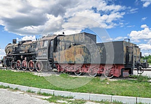 Steam engine locomotive ER type Eh2 builded at Voroshilovgrad