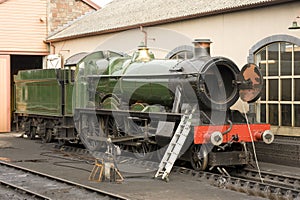 Steam engine maintenance, Minehead