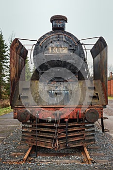 Steam Engine On The Rails