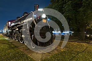 Steam engine train locomotive