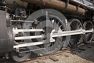 Steam Engine train wheels
