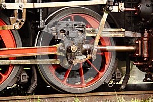 Steam engine wheel
