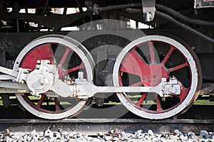 Steam engine wheels