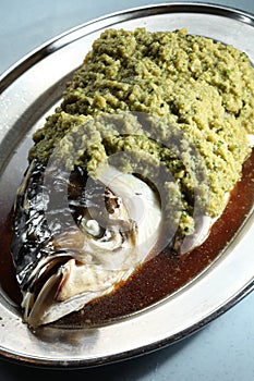 Steam fish