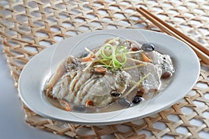 Steam Fish with Black Bean