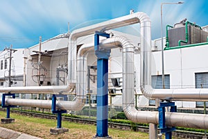 Steam insulation and loop pipeline, Steam pipe.supply