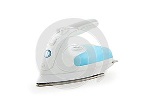 Steam iron isolated on white background