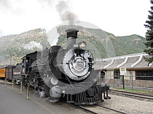 Antique Steam Locomotive