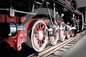 Steam locomotive photo