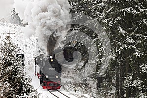 Steam Locomotive Drei Annen Hohe