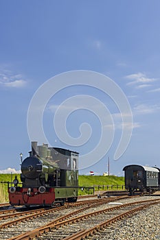 Steam locomotive, Medemblik, Noord Holland, Netherlands