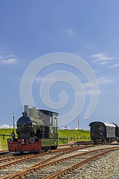 Steam locomotive, Medemblik, Noord Holland, Netherlands