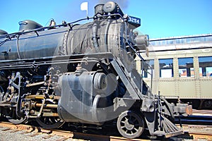 Steam locomotive, Scranton, PA, USA