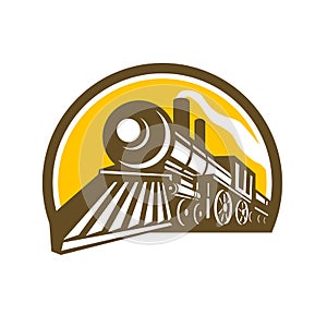 Steam Locomotive Train Icon