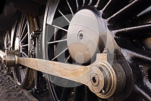 Steam locomotive wheels