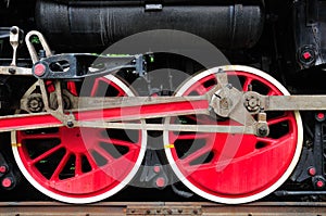 Steam Locomotive wheels