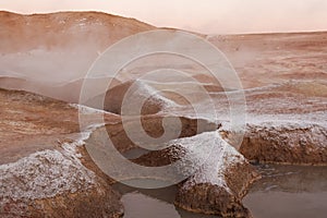 Steam pools craters photo