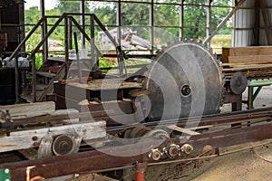 Steam Powered Sawmill