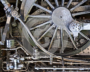 Steam-punk mechanical background