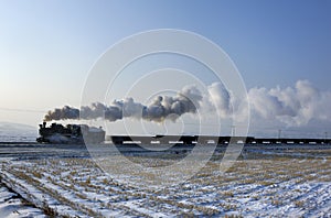 Steam train photo