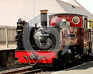 Steam Train Aberystwyth Wales