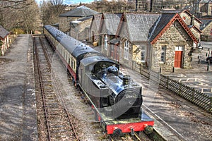 Steam train, Hawes, North Yorkshire