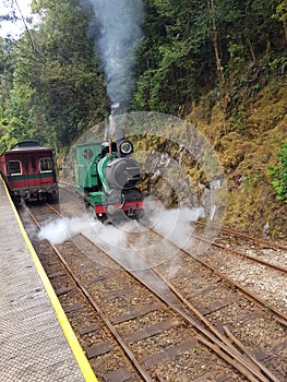 Steam Train locomotion railway Australia