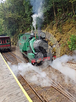 Steam Train locomotion railway Australia