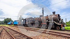 Steam Train Locomotive GraveYard