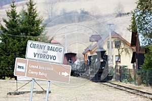 Parní vlak, Slovensko