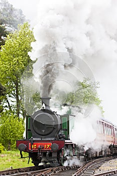 steam train, Strathspey Railway, Highlands, Scotland