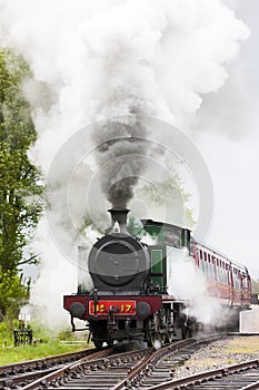 steam train, Strathspey Railway, Highlands, Scotland