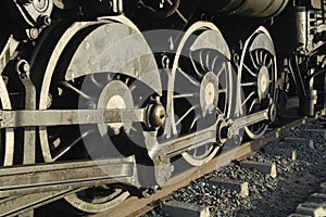 Steam train at Swakopmund, Namibia