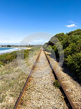 Steam Train Tracks Victor Harbor