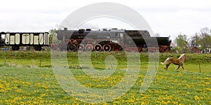 steam train, Veendam - Stadskanaal, Netherlands photo