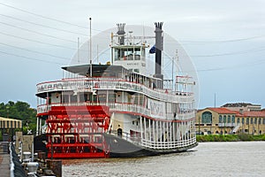 Steamboat Natchez in New Orleans, Louisiana, USA