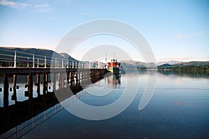 Steamboat on Ullswater