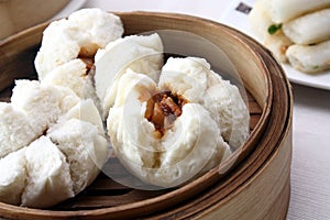 Steamed Barbecue Pork Bun photo