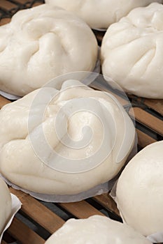 Steamed chinese bun