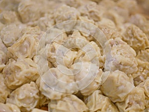 Steamed Chinese dumpling Shu Mai Kha Nom Jib