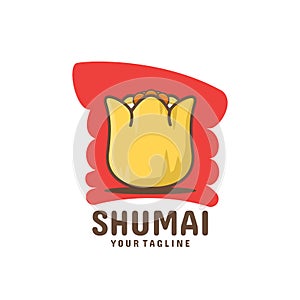 Steamed dimsum shumai food. Suitable for use as logo templates, packaging labels, etc