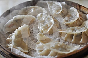 Steamed dumplings photo