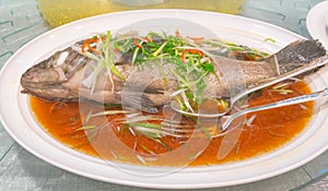 Steamed Fish