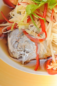 Steamed Fish with Soy Sauce