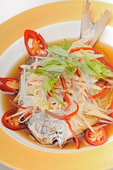 Steamed Fish with Soy Sauce